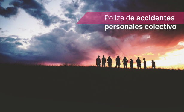 Poliza de accidentes personales colectivo